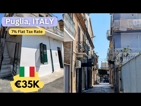 Bargain Property for Sale in Puglia Italy with Balconies, Terrace and Rental Income Opportunity