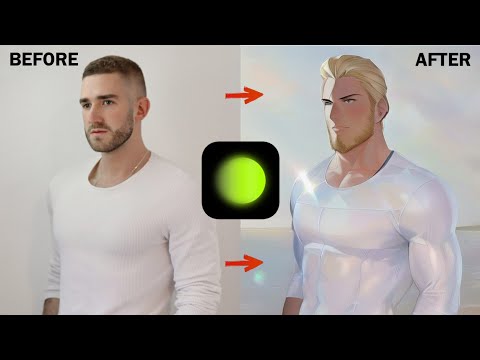 Turn yourself into an ANIME character - Hypic tutorial