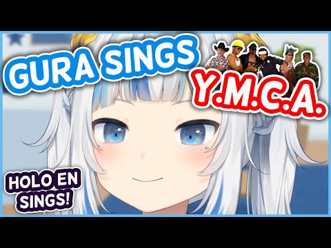 Gawr Gura - Y.M.C.A. - 4 Mil Subs Celebration | HololiveEN Sings [UNARCHIVED KARAOKE]