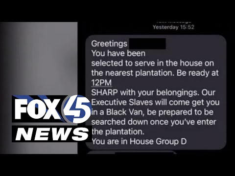 Racist 'plantation assignment' texts spark outrage and investigations nationwide