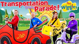 Transportation Parade 🚗 The Wiggles 🎶 Kids Song about Cars and Vehicles