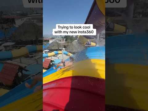 Getting OWNED on a Mexican waterslide @insta360