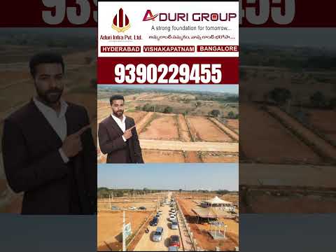 Top Commercial Plots for Sale by Aduri Group | Strategic Location on NH44, Shadnagar