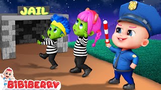 A Zombie Is Coming Song - Zombie Dance Song | Bibiberry Nursery Rhymes & Kids Songs