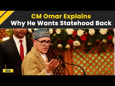 CM Omar Abdullah Tells Why He Wants Statehood Back For Jammu And Kashmir | J&K News