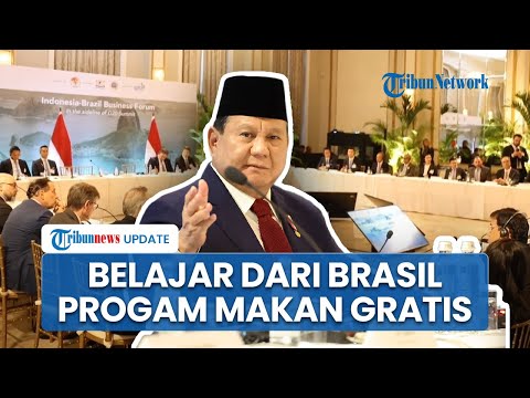 Prabowo akan Kirim Tim ke Brasil Pelajari Program Makan Bergizi: Negara harus Bisa Beri Makan Rakyat