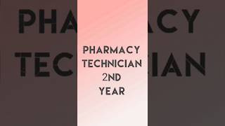 Pharmacy Technician Second Year Helping Material