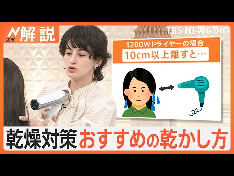 “高機能ドライヤー”なぜ人気？ イオン風＆温度の自動調節も、売れ筋「加湿器」超音波で節電＆簡単手入れ【Nスタ解説】｜TBS NEWS DIG