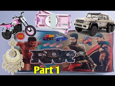 New Collection RRR box with Free Cars, money,earing,makupkit,rrrstickers,bikes & more | Magic review