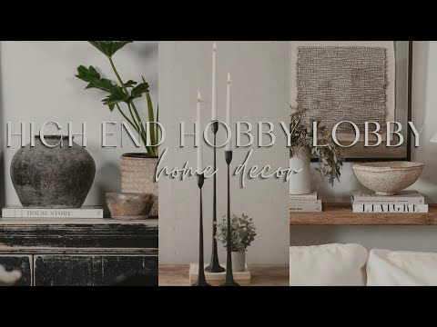 2024 NEW HOBBY LOBBY  SHOP WITH ME | High end home decor