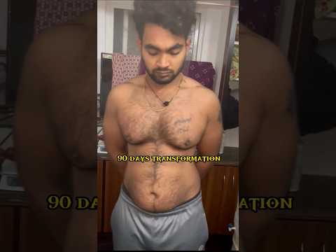 90 days extreme fat loss 🔥 fatfree fitness | weight loss transformation #shorts #fattofit