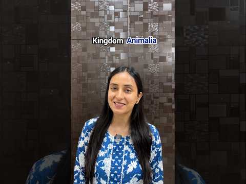 Kingdom Animalia | Biological Classification #shorts #ytshorts #neet #class11 #study #biology