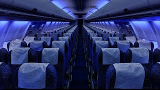 Airplane Cabin White Noise Jet Sounds | Great for Sleeping, Studying, Reading & Homework | 10 Hours