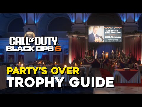 Black Ops 6 Party's Over Trophy Guide