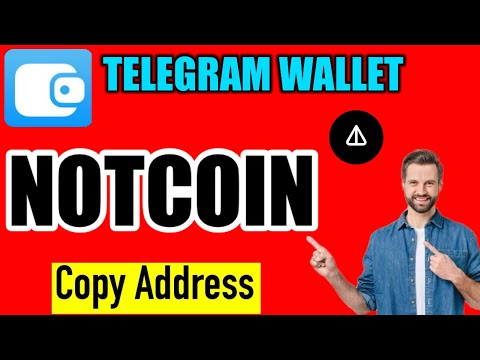 how to copy notcoin wallet address in telegram || notcoin wallet address kaise nikale telegram