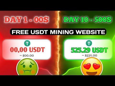 new usdt earning site today | NEW USDT MINING SITE TODAY | Latest Mining Site | Stylish Vishal