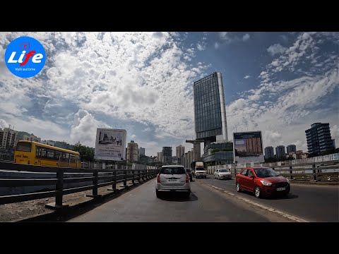 Driving in Mumbai 12: From Mulund to Andheri via Mahakali Caves | 4K 60fps