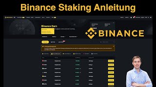 Binance Staking - Deutsche Anleitung ✅