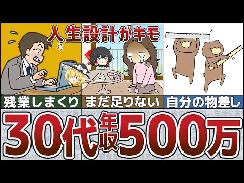 【ゆっくり解説】勝ち組確定！30代で年収500万の壁は超えられるのか？【貯金 節約】