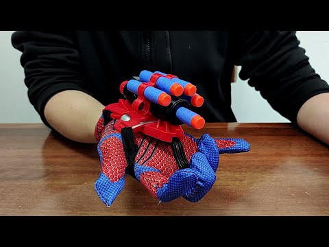 Most Realistic Spider Man Web Shooter Toy Unboxing and Review