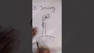 Very Easy Republic day drawing #easydrawing # #26thspecialsongs  #art | Art and Creative Ideas