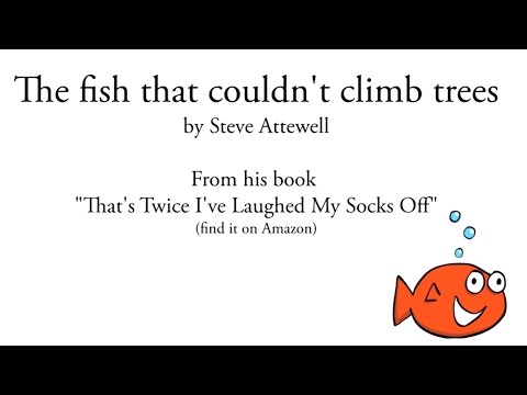 Poems for children: "The fish that couldn't climb trees" - funny kids poetry