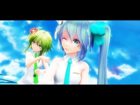 【MMD】Tda式改変ミク、GUMI、テトで『Melody Line』