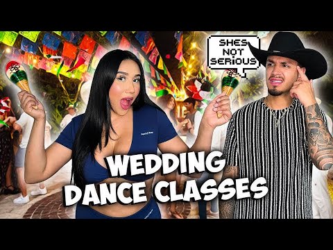 TEACHING MY FIANCÈ OUR WEDDING DANCES *SPANISH SONGS ONLY*