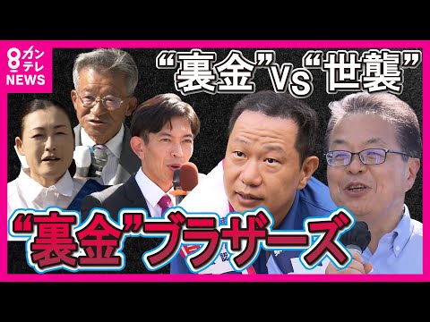 【衆院選2024】「二階」対「世耕」和歌山「二大ブランド」が"保守分裂"で激突　他陣営は「裏金」批判〈カンテレNEWS〉