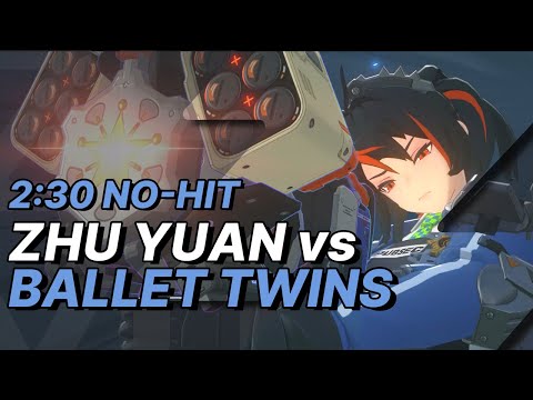 Zhu Yuan No-Hit Ballet Twins Fight Showcase | 2:30