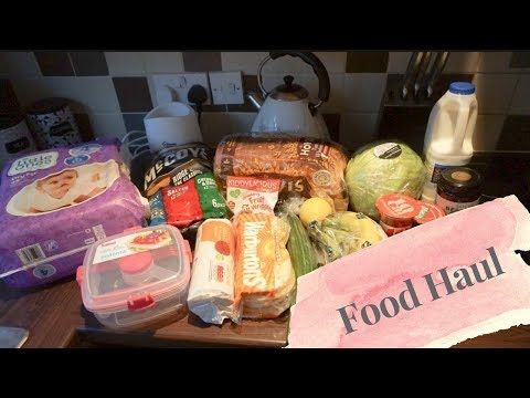 WEEKLY FOOD SHOP | NECESSITIES | FAMILY OF THREE | SAINSBURYS