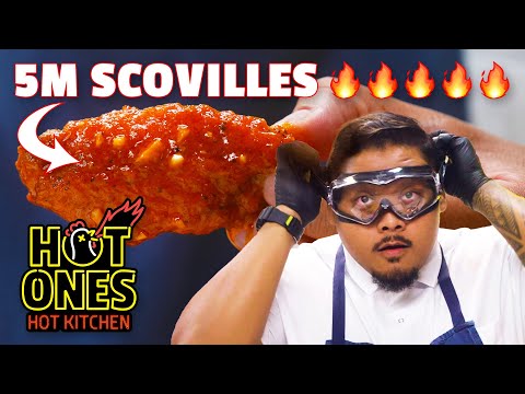 How to Make the Ultimate Hot Ones Chicken Wing | Hot Kitchen