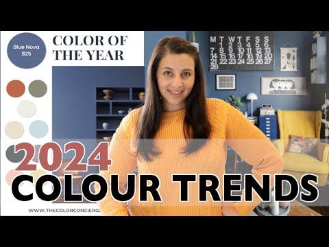 2024 Colour Trends  | Benjamin Moore Colour of the YEAR!! (Revised due to Audio)