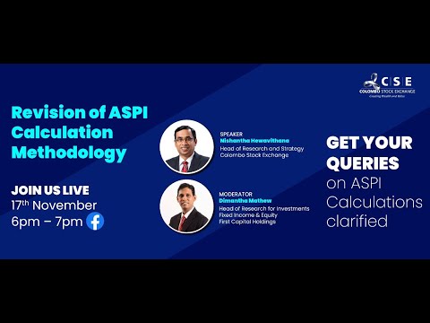 Revision of ASPI Calculations Methodology - English Live Session