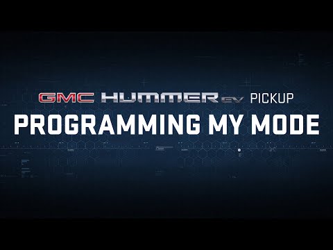 GMC HUMMER EV PICKUP | “Declassified: Programming My Mode” | GMC