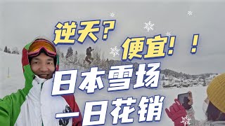 便宜到逆天？日本新手村滑雪一天的花销统计