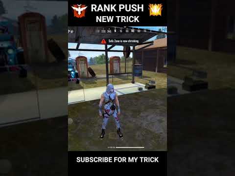 RANK PUSH NEW TRICK IN FREE FIRE || TRICKS FOR RANK PUSH GARENA FREE FIRE #Shorts