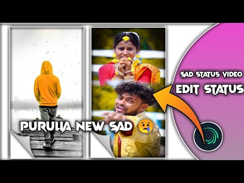 AAJ TOR GAYE HOLUD NEW TRENDING PURULIA SAD SONG  EDITING ALIGHT MOTION VIDEO#_sb_status_zone