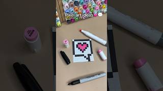 💓Cute Pixel art ideas💬 #pixel #pixelart #pixelartideas