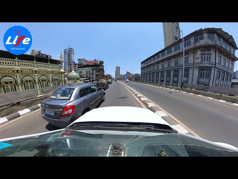 Driving In Mumbai | Byculla to Mumbai CST Via J.J.Flyover | Life Walk And Drive