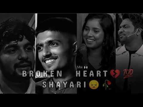 Sad Shayari😔🥀//Broken Heart Shayari💔💯 #feeling #sadshayari #sadstatus #moodoff #sadstory #shayari