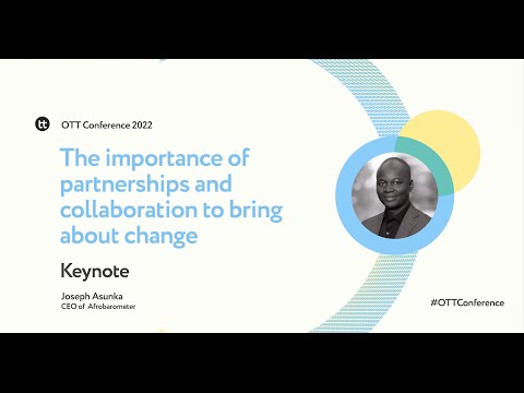 Keynote conversation with Joseph Asunka | OTT Conference 2022