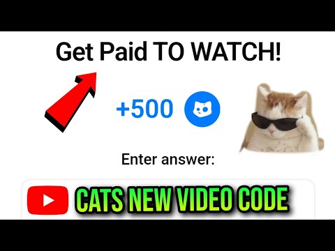 Get Paid To Watch Cats video Code|Get Paid To Watch +500 Cats Video Code🥰Get Paid To Watch Cats Code