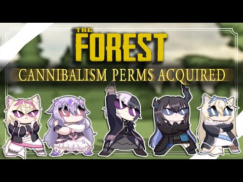 You're On the Menu, Get Eaten By Cannibalistic Anime Girls 【The Forest】