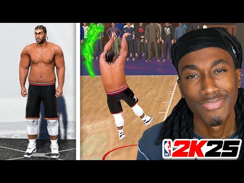 Meet My OVERWEIGHT Shot Creator... He BROKE NBA 2k25