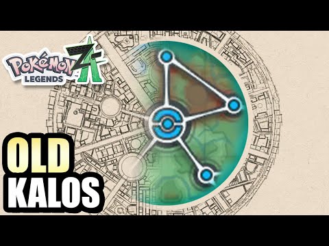 Odd Coincidence with Pokemon Legends Z-A's Map