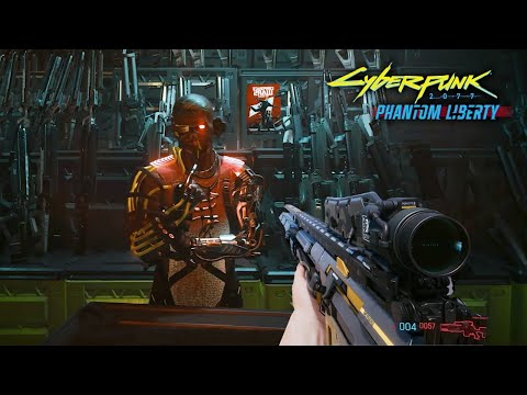 Cyberpunk 2077 Phantom Liberty Gameplay Demo (2023)