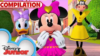 Minnie's Bow-Toons! | NEW 20 Minute Compilation | Part 4 | Party Palace Pals | @disneyjr