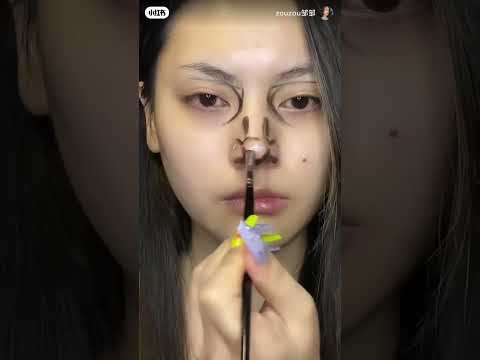 Asian Contour × Makeup Transformation