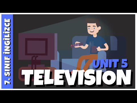 7. Sınıf İngilizce 5. Ünite | TELEVISION | Ünite Kelimeleri, Quiz ve Konu Özeti +PDF